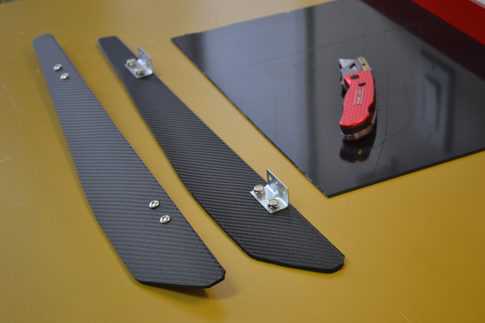 Carbon Fiber Varis Style Diffuser Fins